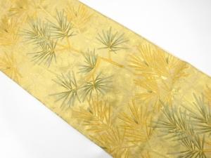 アンティーク　若松模様織り出し袋帯（材料）